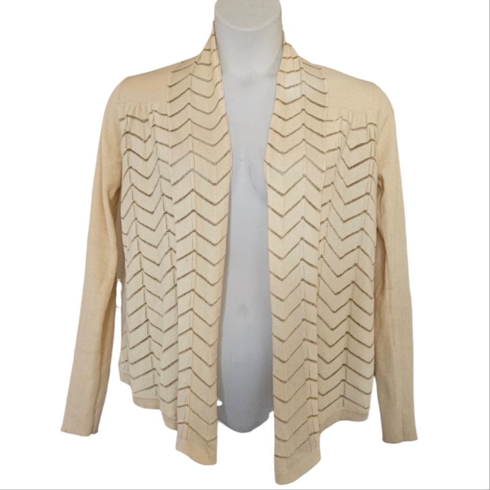 DKNY Jeans Open Front Cardigan Knit Size M